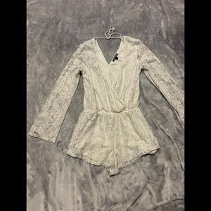 A extra small lace romper from Express